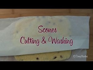 The Secret of Scones: How to Cut and Brush with Egg Wash (part 2)