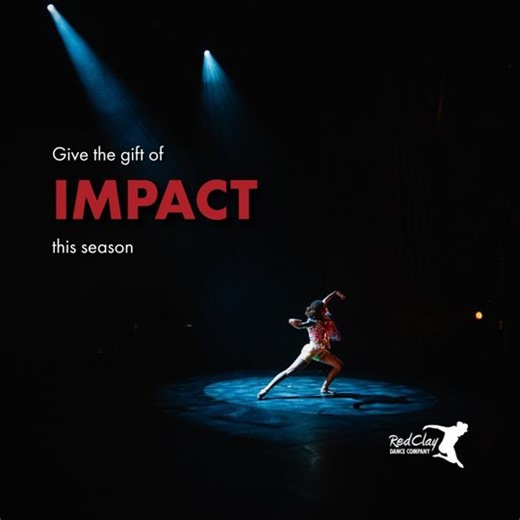 The holidays are about connection, community, and giving back. 🎁✨ Your support helps Red Clay Dance continue to inspire change, empower communities, and amplify African Diaspora voices. 💛 Give the gift of impact this season. Join the Artivist Circle 👉🏾 #LinkInBio