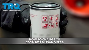 How to Change Oil 2007-2012 Nissan Versa