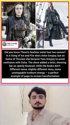 Theon’s Sister Asha vs Yara – Book vs Show Differences