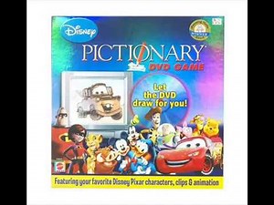 Disney Pictionary: DVD Game (Main Menu)