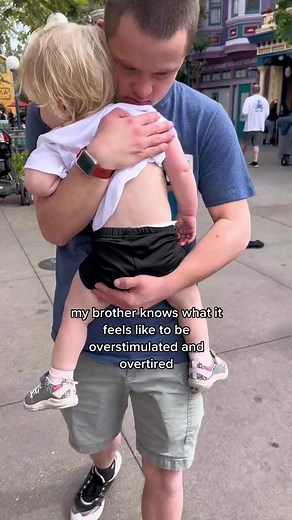 750K views · 10K reactions | uncle with Down syndrome related so hard to his tired niece | ErinAdvocates | Facebook