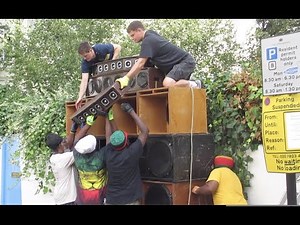 Channel One Sound System Setup @Notting Hill Carnival 2022, London, UK 28/8/2022