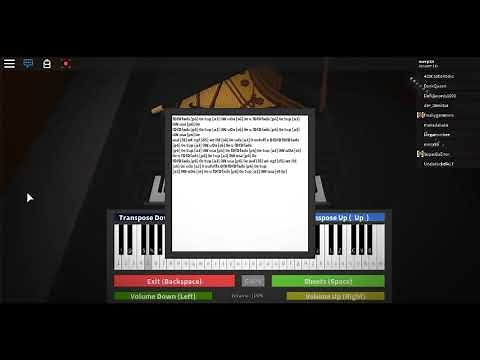 Fur Elise [Expert] Roblox Piano / Virtual Piano [NOTES IN DESC]