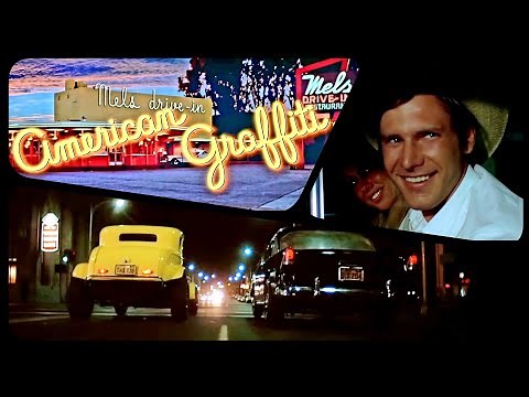 Milner vs Falfa Street Race - Full Scene - American Graffiti (Blu-ray 1080p)