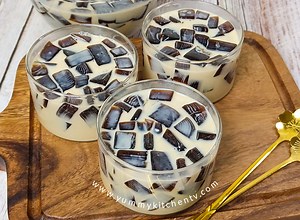 Coffee Jelly Dessert - Yummy Kitchen