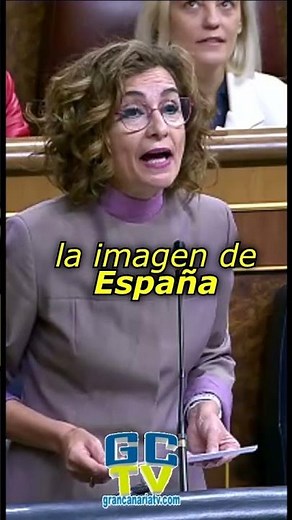 🔥"The image of Spain that the PP projected" María Jesús Montero