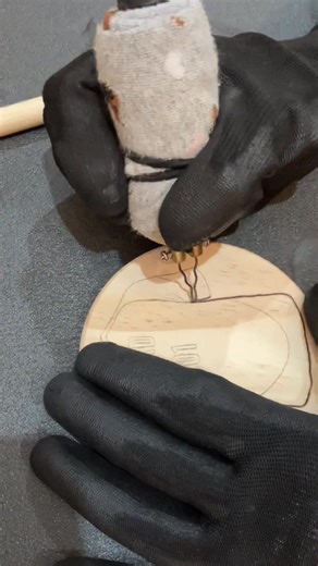 Custom Handmade Football Coaster Set