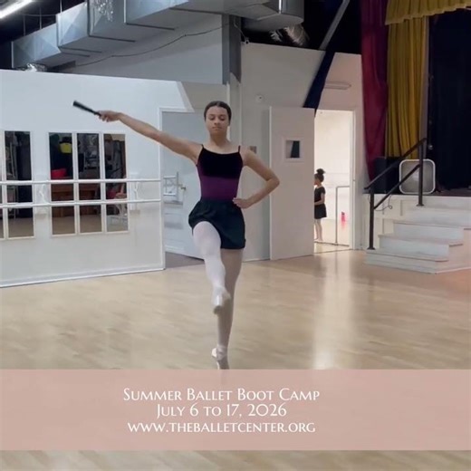Summer Ballet Boot Camp\nJuly 6 to 17, 2026\nwww.theballetcenter.org