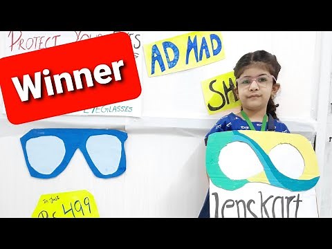 Ad Mad Show Competition| Winner| Fancy Dress Competition | Kids advertisment Competition