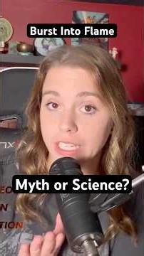 Science vs Myth: Can Humans Really Burst Into Flame? #shorts