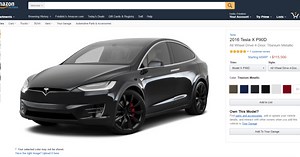 Tesla is now on Amazon: you can buy accessories and parts, but not the actual vehicles