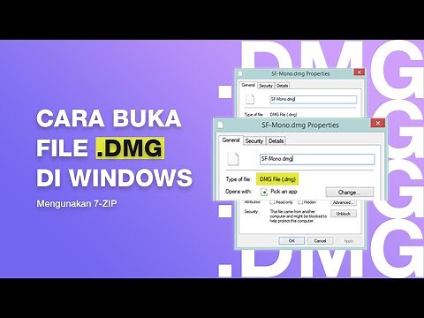 Cara Buka File .DMG di Windows