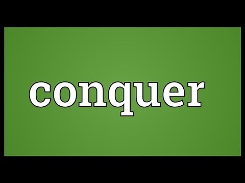 Conquer Meaning