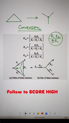 Physics Saviour on Instagram: "Delta Star Conversion in one minute. . . . #ᴇxᴘʟᴏʀᴇᴘᴀɢᴇ #foryoupağe #viralpage #growthhackreels #growthmindset"