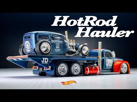 Ford Hot Rod Hauler Hot Wheels Custom