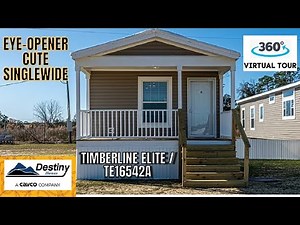 DESTINY HOMES SINGLEWIDE 2 BED 2 BATH TIMBERLINE ELITE / TE16542A 360 TOUR | DMHC |