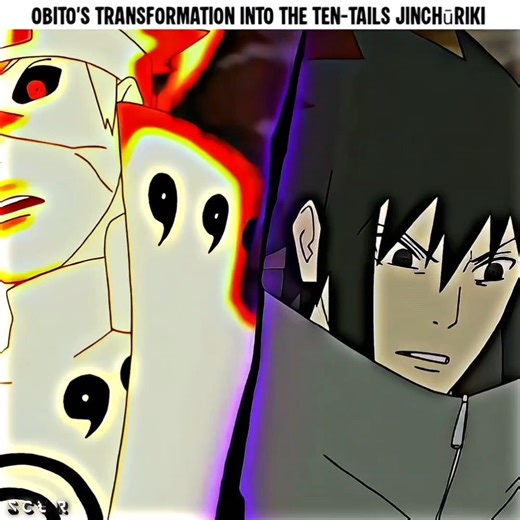 Obito Uchiha’s Final Evolution: The Ten-Tails Jinchūriki 🔥👁️