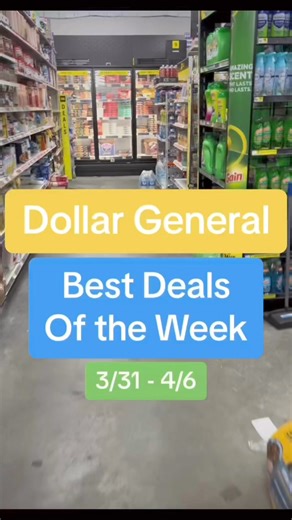 144K views · 1.9K reactions | Dollar General Best Deals for 3/31 - 4/6 #dollargeneral #dollargeneralcouponing #dollargeneraldeals #dollargeneralfinds #dollargeneralcouponer #dollargeneralhaul #couponcommunity #couponing #couponing #coupon #couponfamily #save #savemoney #deals #learntocoupon | Coupon with Michael | Facebook