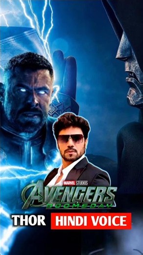 Thor Live dubbing by Gaurav Chopraa #avengersdoomsday #thor #trending