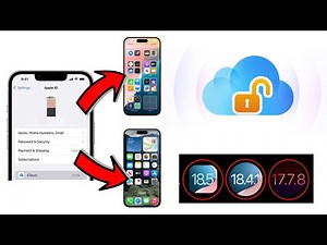 All iOS Version iOS 18.6 Remove iCloud Without Password on iPhone/iPad iCloud Open Menu Permanently
