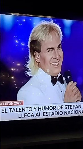 stefan kramer imita a Cristian castro en la teleton 2025 🇨🇱