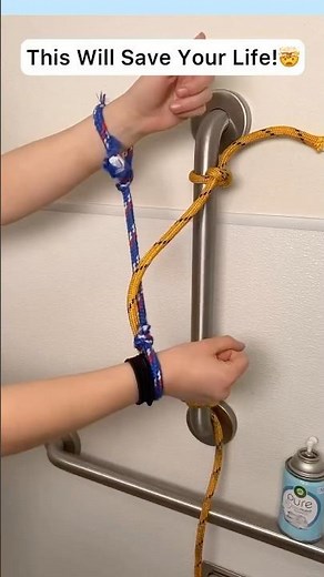 The Ultimate Rope Escape Hack Revealed!#shorts