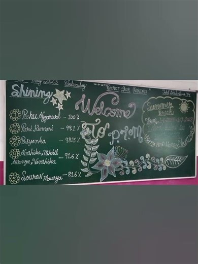 ✨Beautiful Board Decoration Ideas on P.T.M.|Blackboard Decoration| Simple & Attractive Blackboard|