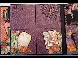 How to make an 8 x 8 mini album from start to finish part 3