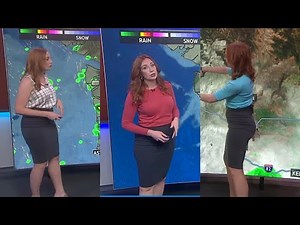 Leah Pezzetti - Tight Skirt Compilation 🔥