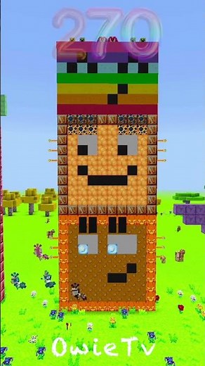 Skip Counting by 90s Song | Counting Songs for Kids | Minecraft Numberblocks Song #shorts