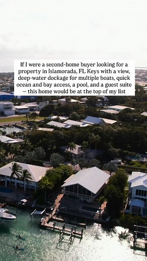 Comment ‘creek’ for listing details! If I were a second-home buyer looking for a property in Islamorada, Florida Keys with a view, deep-water dockage for multiple boats, quick ocean and bay access, a pool, and a guest suite — this home would be at the top of my list! Features I love: •Ample deepwater dockage •Quick ocean bay access •Gas bait close by at Tavernier Creek Marina •Legal Guest Suite •Unique side canal view on the creek •Conveniently located neighborhood close to dining and shopping •