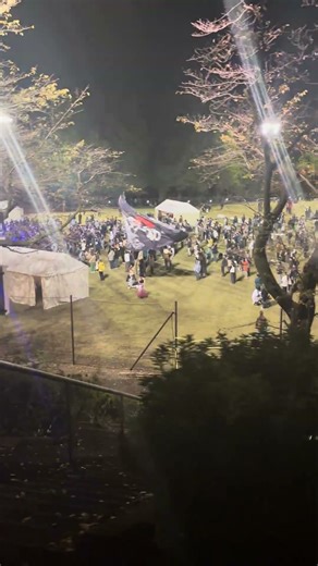 Campus Stage Vibes: University Crowd Going Wild