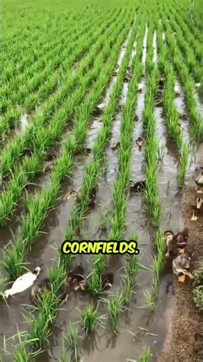 Natural Herbicide! A Duck Troop to Kill Weeds! 😱🦆