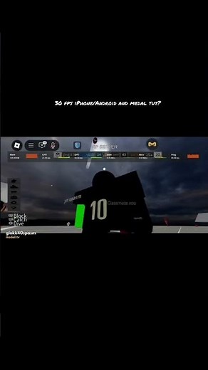 Mobile 30 fps tutorial #fun #roblox #robloxfootballfusion2 #football #robloxfootballfusion #ff2