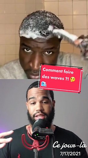 #cejour-là Comment faire des waves ?! 🌊🤔 #wave #tuto #waves #waves #wavecheck #wolfing #washandstyle #360waves