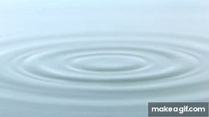 slow motion rippling water droplets on Make a GIF