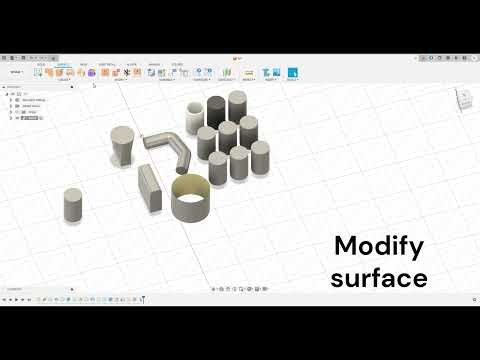 Surface Fusion 360 for beginners