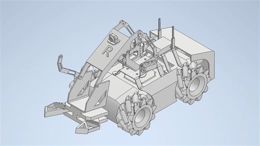 Inventor 工程车装配