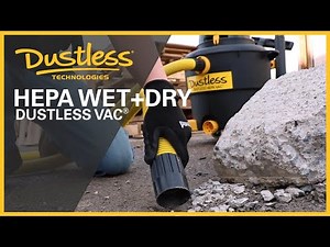 HEPA Wet+Dry Dustless Vac