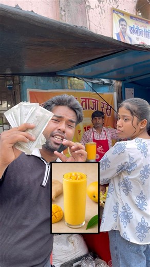 Drink 20 Glasses of Mango Shake & Win ₹5000! #shorts #challenge #foodchallenge
