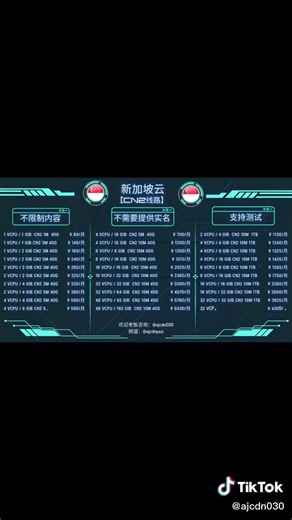 香港、新加坡云服务器 免费测试，效果满意再付（有官网）24小时在线！#香港服务器 #新加坡服务器