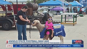 Angelo State hosts first 'Ram Jam' of the 25-26 football season