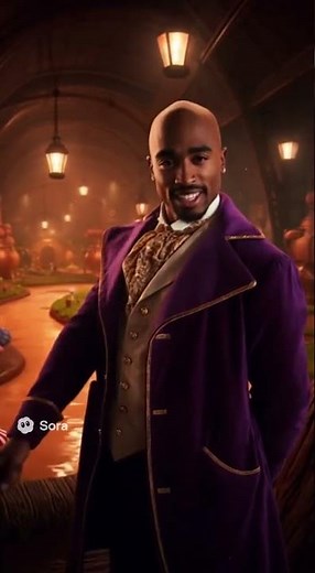 2Pac Enters the Chocolate Factory (AI Mashup)