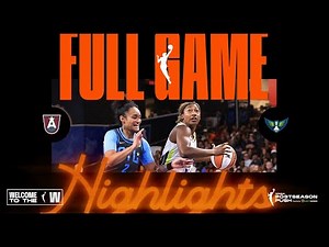 Dallas Wings vs. Atlanta Dream | FULL GAME HIGHLIGHTS | August 29, 2025