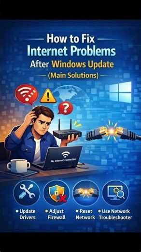 How to Fix Internet Problems After Windows Update 2026