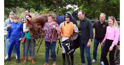 Groom Boy, le chouchou de Sandrine et Stéphane Eveno dans la Grande Course de Haies de Lyon