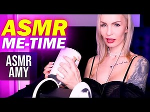 20 Min Me-Time ASMR with Amy | 3Dio Triggers, Whispering, Crinkles & Tapping for Relaxation 🎧