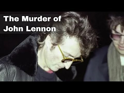 8th December 1980: John Lennon shot outside his New York apartment block by Mark David Chapman