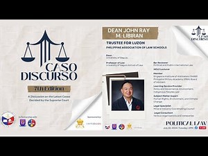 POLITICAL LAW | Caso Discurso: 7th Edition